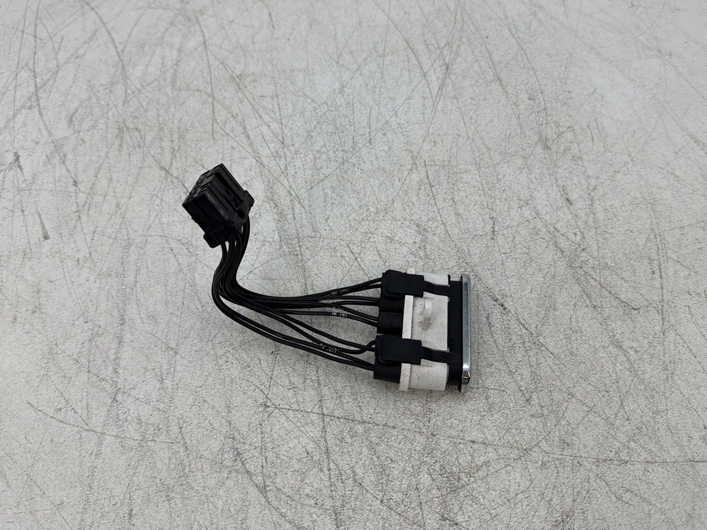 1998 Harley Touring FLHTCUI Electra Glide Ultra OEM Dash Indicator Lamp Wire Plug In