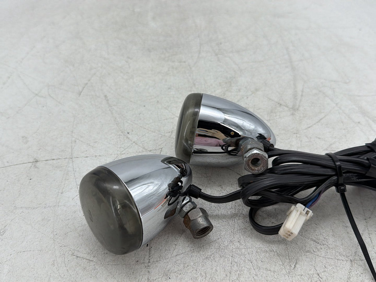 2007 Harley Dyna Street Bob FXDB OEM Front Left Right Turn Signal Indicators