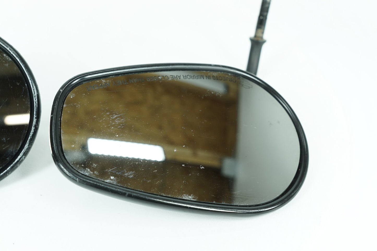 2007 - 2017 Harley-Davidson Dyna Street Bob Left Right Rear View Mirror  	91909-03B