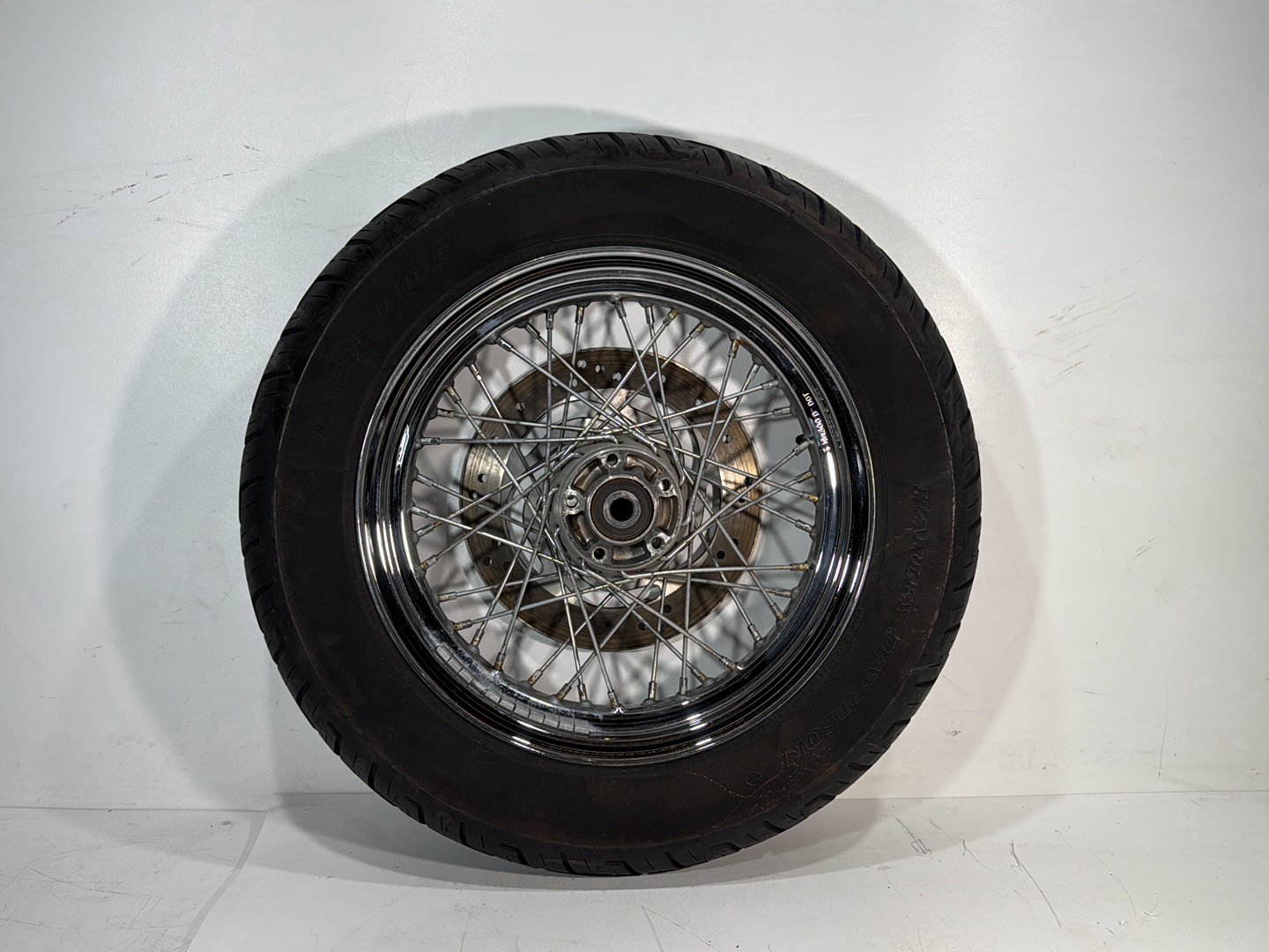 2005 Harley Dyna FXDWG Wide Glide OEM Rear Wheel Rim Tire Spoked