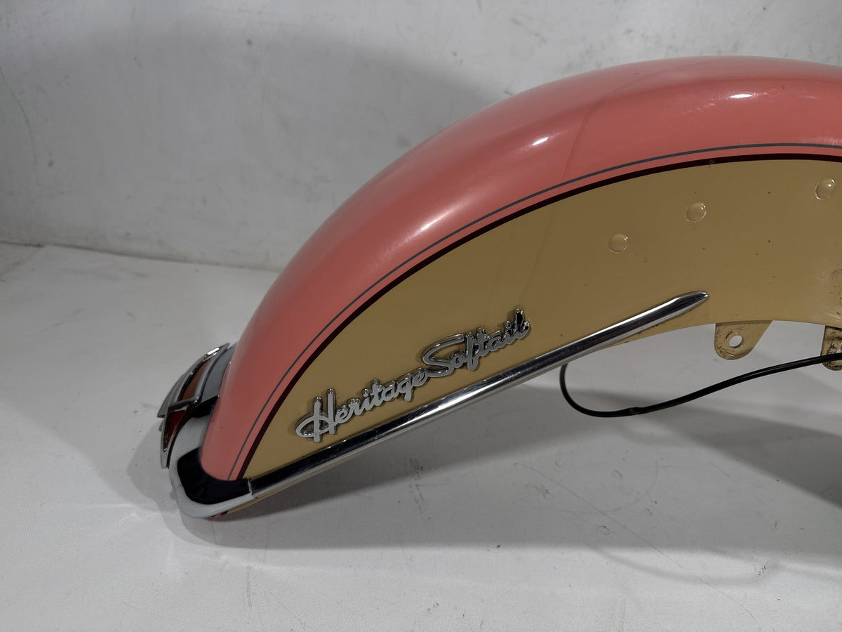 1995 Harley Heritage Softail Classic OEM Front Wheel Fender Shell Panel