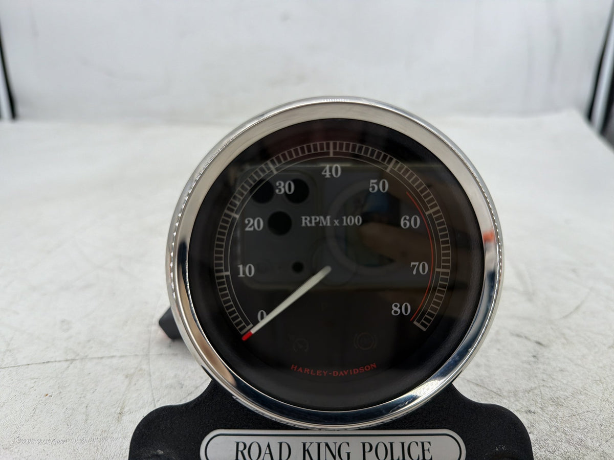 10 Harley Road King Touring Police OEM Tachometer Tacho Gauge Instrument Cluster
