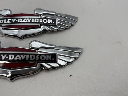 2008 Harley Softail Deluxe FLSTN OEM Fuel Tank Badges Trim Logo Sticker