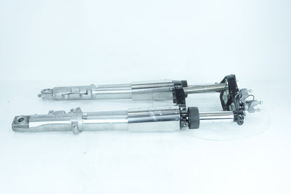2007 - 2012 Harley-Davidson Touring Electra Glide Classic Front Triple Tree Set & LH RH Fork Legs Sliders  	45446-87A