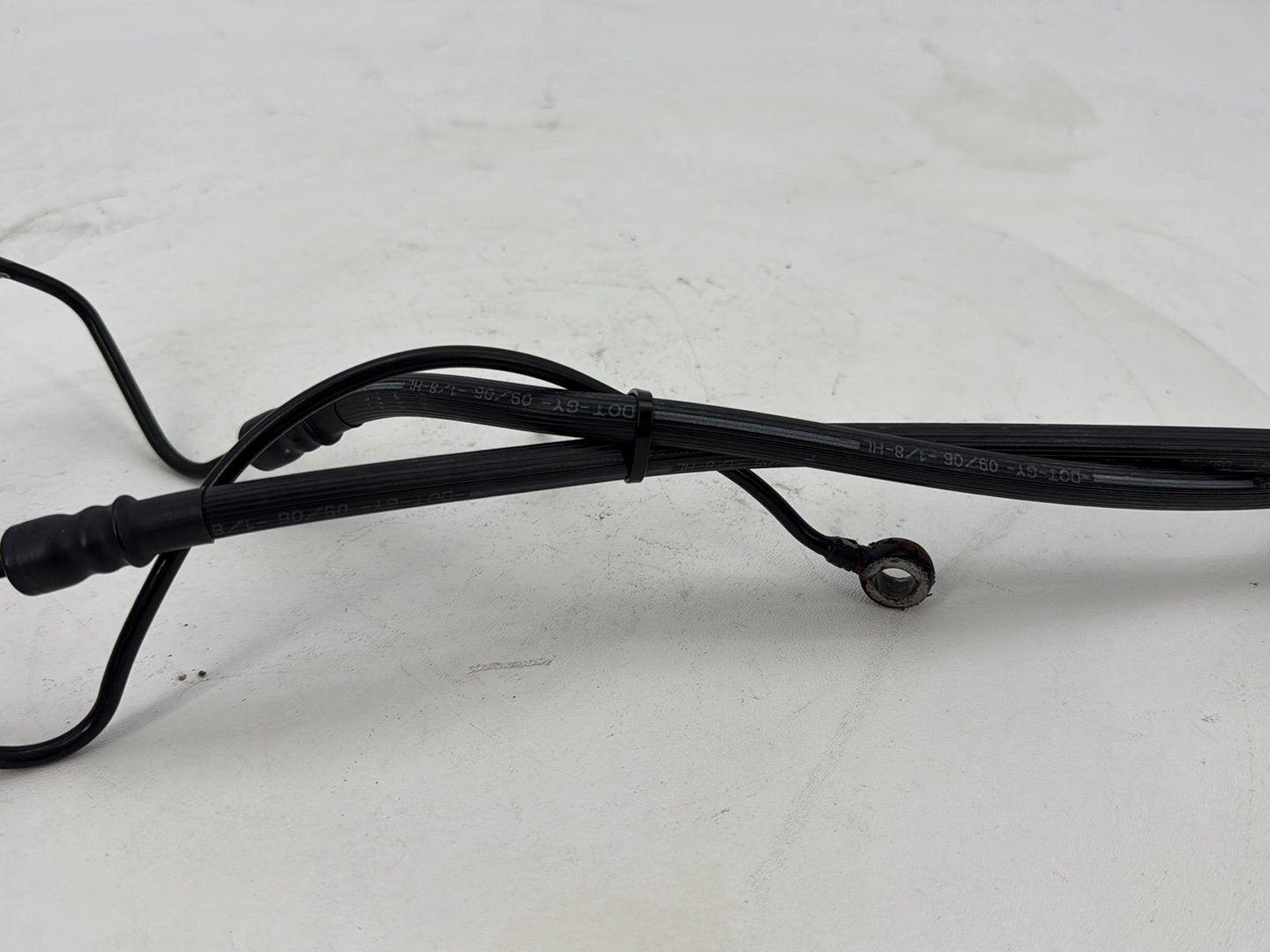 2007 Harley Street Glide Touring FLHX OEM Front Brake Hose Line Pipe