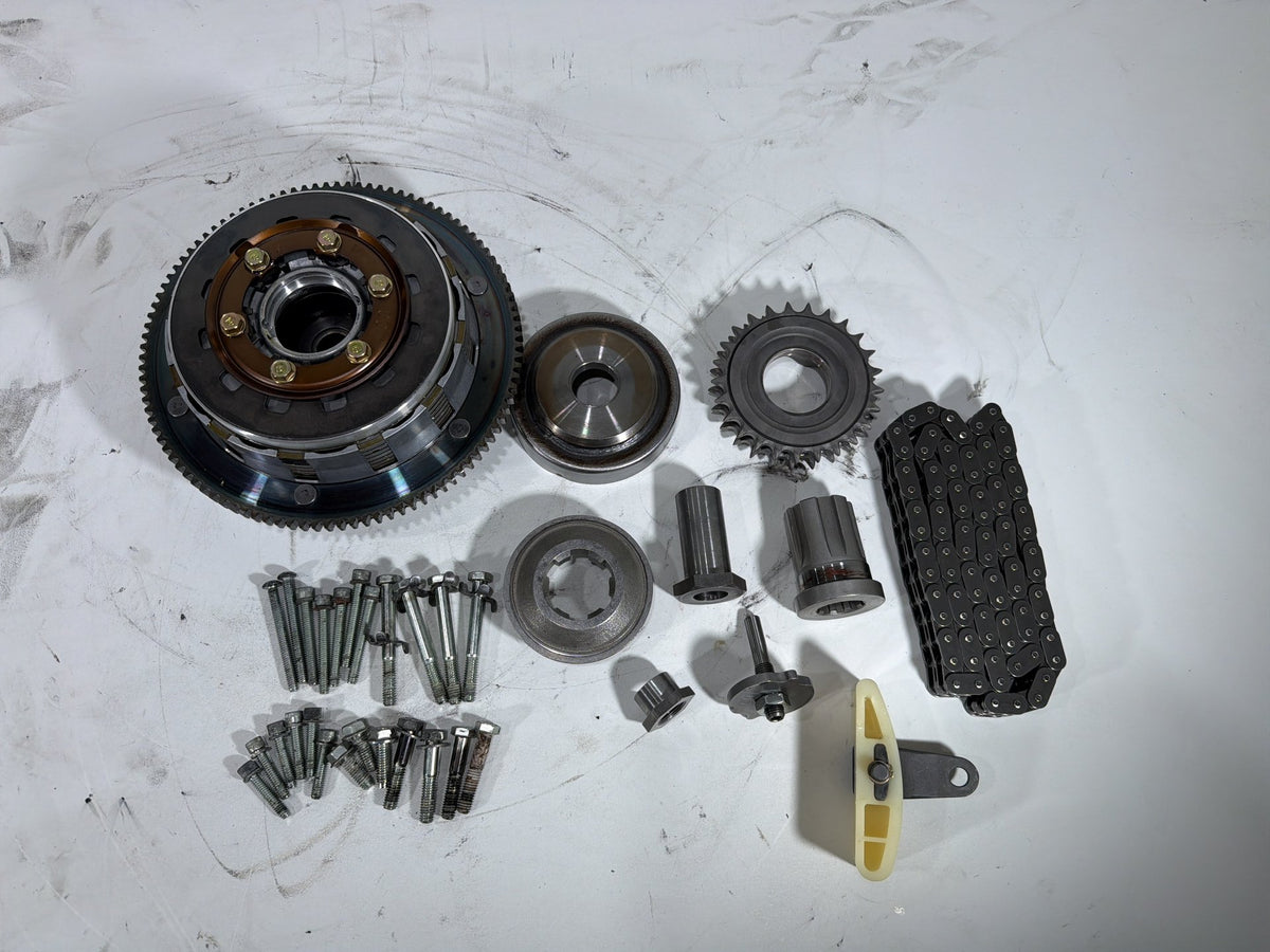 2001 Harley Softail Deuce FXSTD OEM Clutch Basket Chain Tensioner Kit