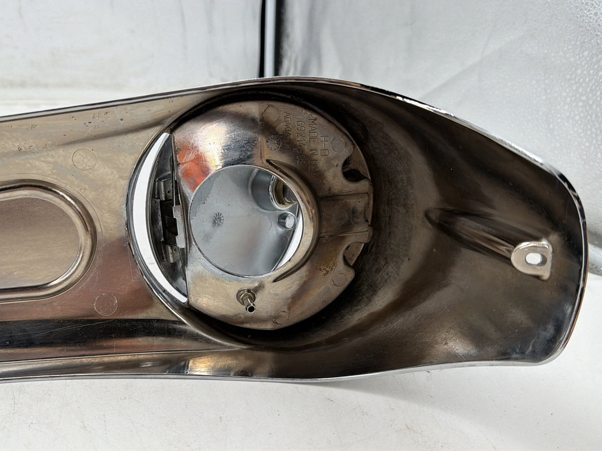 2010 Harley Street Glide Touring FLHX OEM Fuel Gas Tank Dash Console NOKey