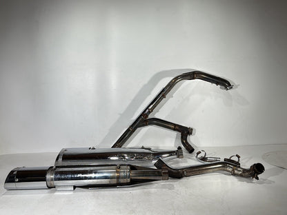 1999 - 2006 Harley-Davidson Touring Electra Glide Ultra Exhaust Header Pipes Muffler Vance & Hines 65621-99B , 65539-95A