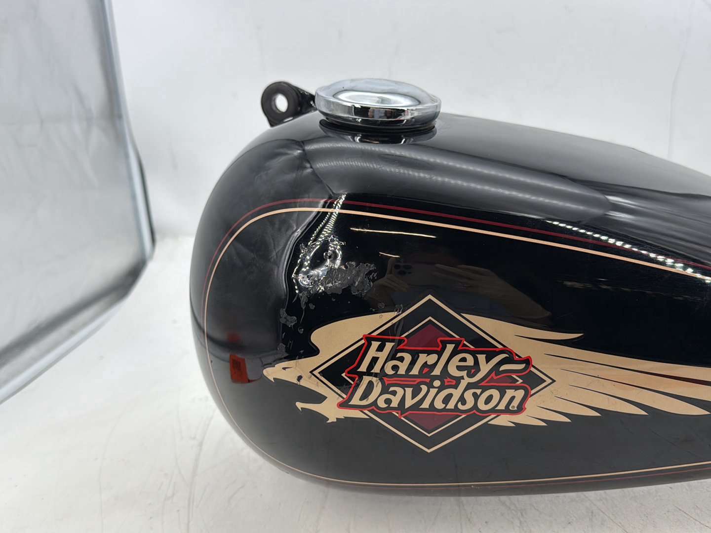 1997 Harley Softail Heritage Classic Left Fuel Gas Tank Gasoline Reservoir