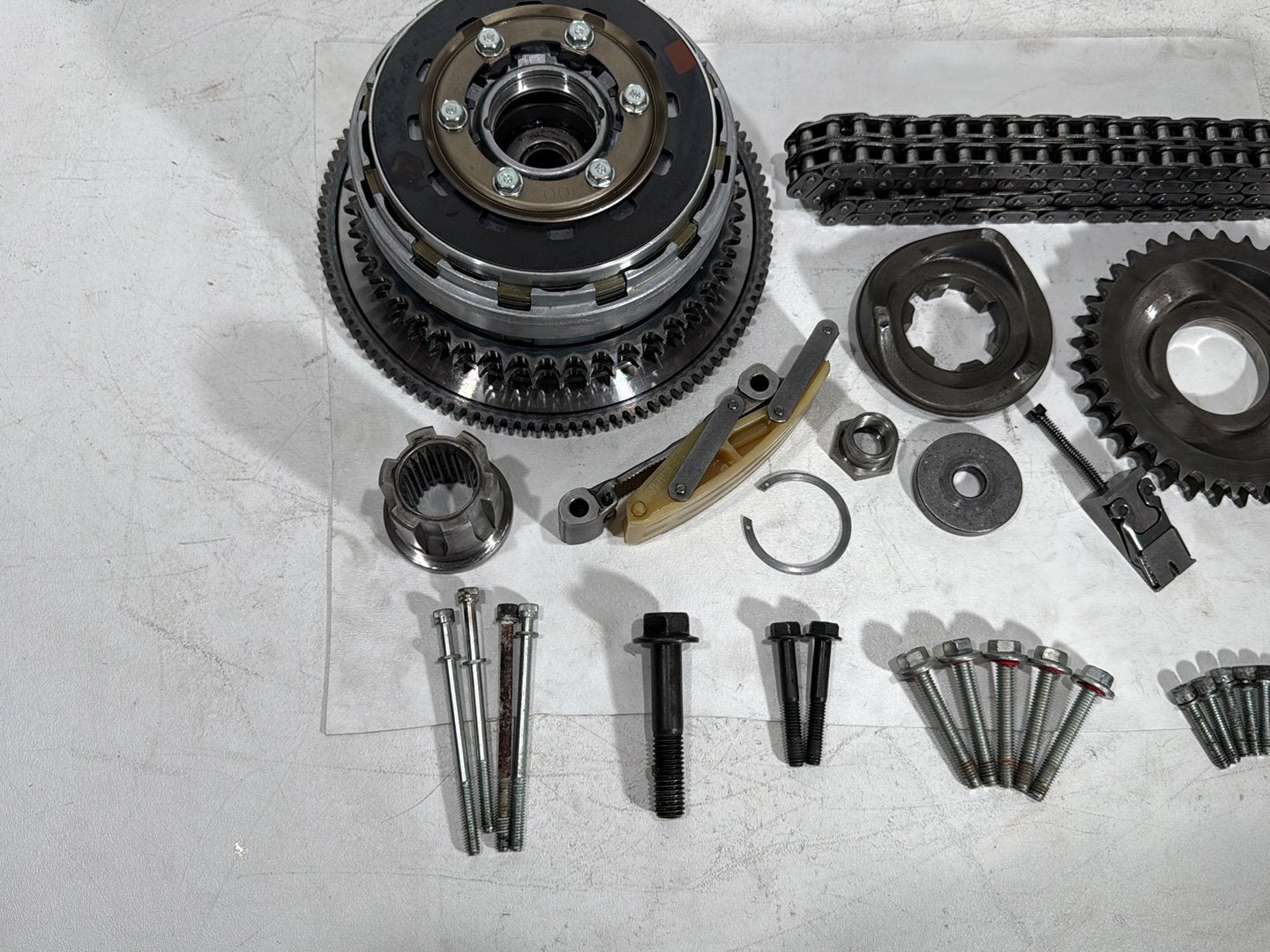 2006 Harley Dyna Super Glide FXDI OEM Clutch Basket Chain Tensioner Kit