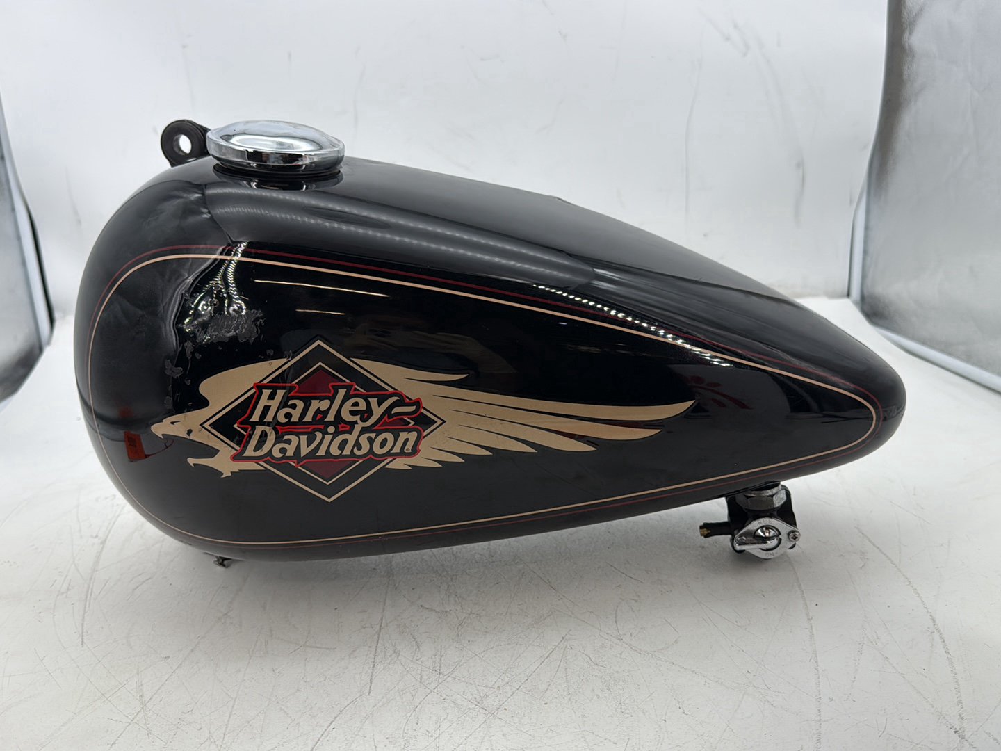 1997 Harley Softail Heritage Classic Left Fuel Gas Tank Gasoline Reservoir