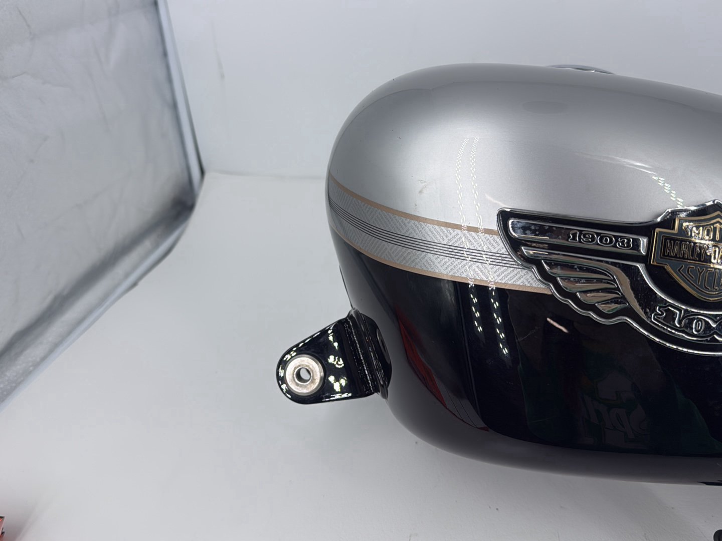 2003 Harley Sportster XL1200C 1200 Custom Anniversary OEM Fuel Gas Tank Gasoline Reservoir