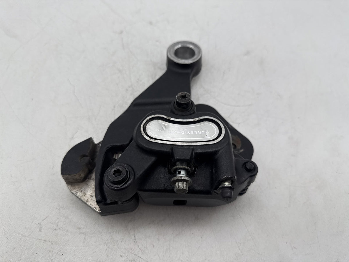 2014 Harley Softail Slim FLS OEM Rear Back Brake Caliper w/ Bracket 40908-08