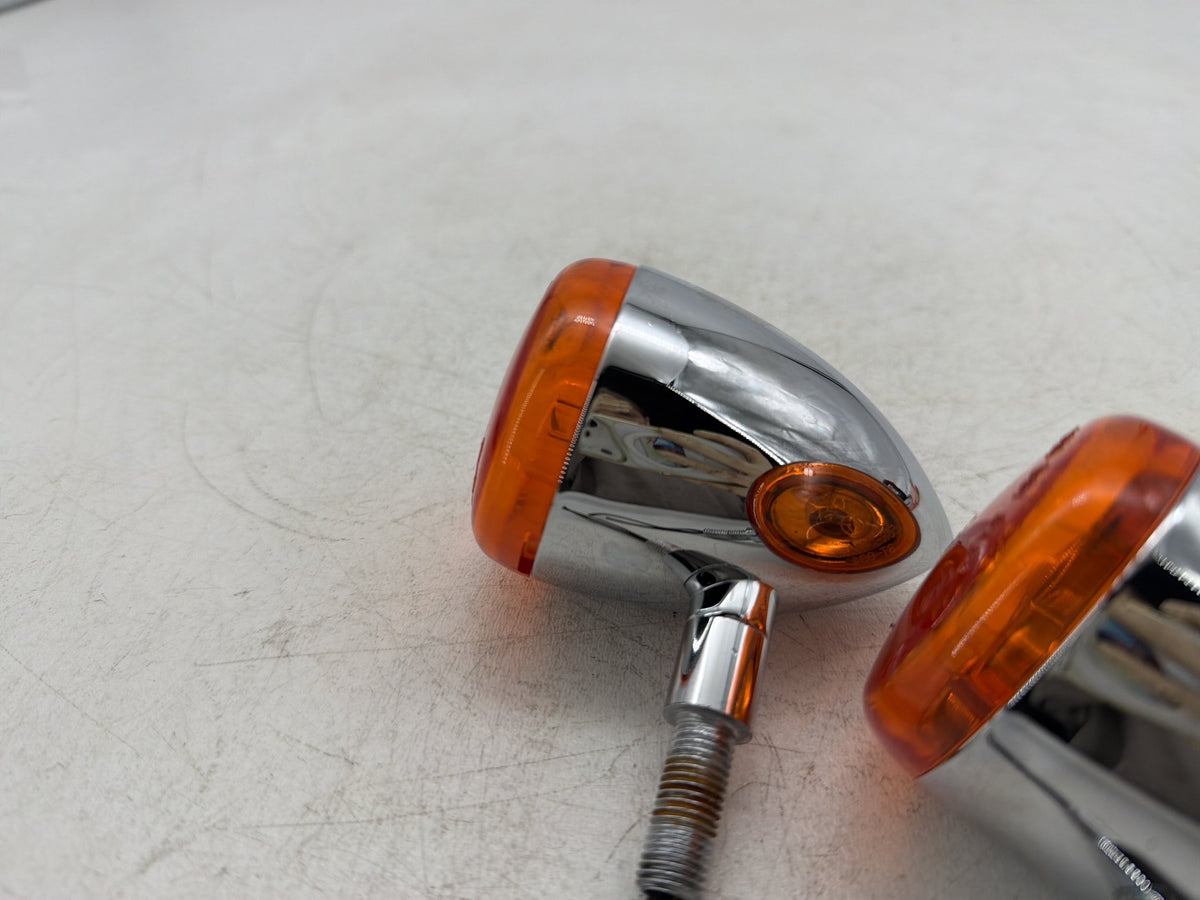 1991 Harley Sportster 883 XLH883 OEM Front Left Right Turn Signal Indicators