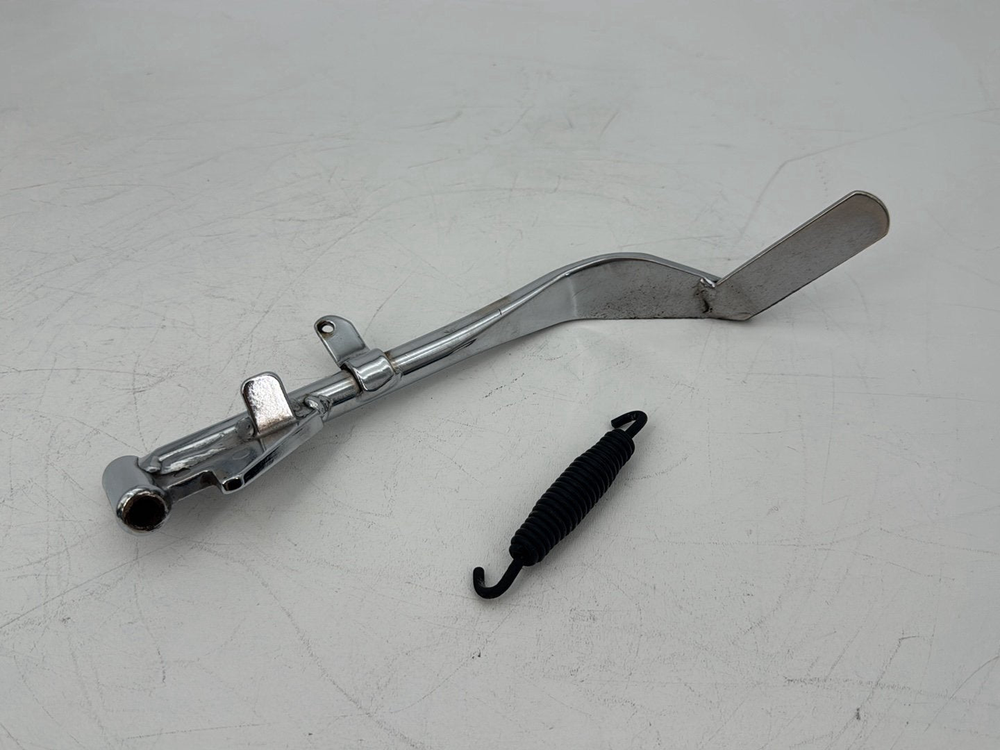 2009 Harley Sportster XL1200 L 1200 Low OEM Left Side Jiffy Kick Stand & Spring