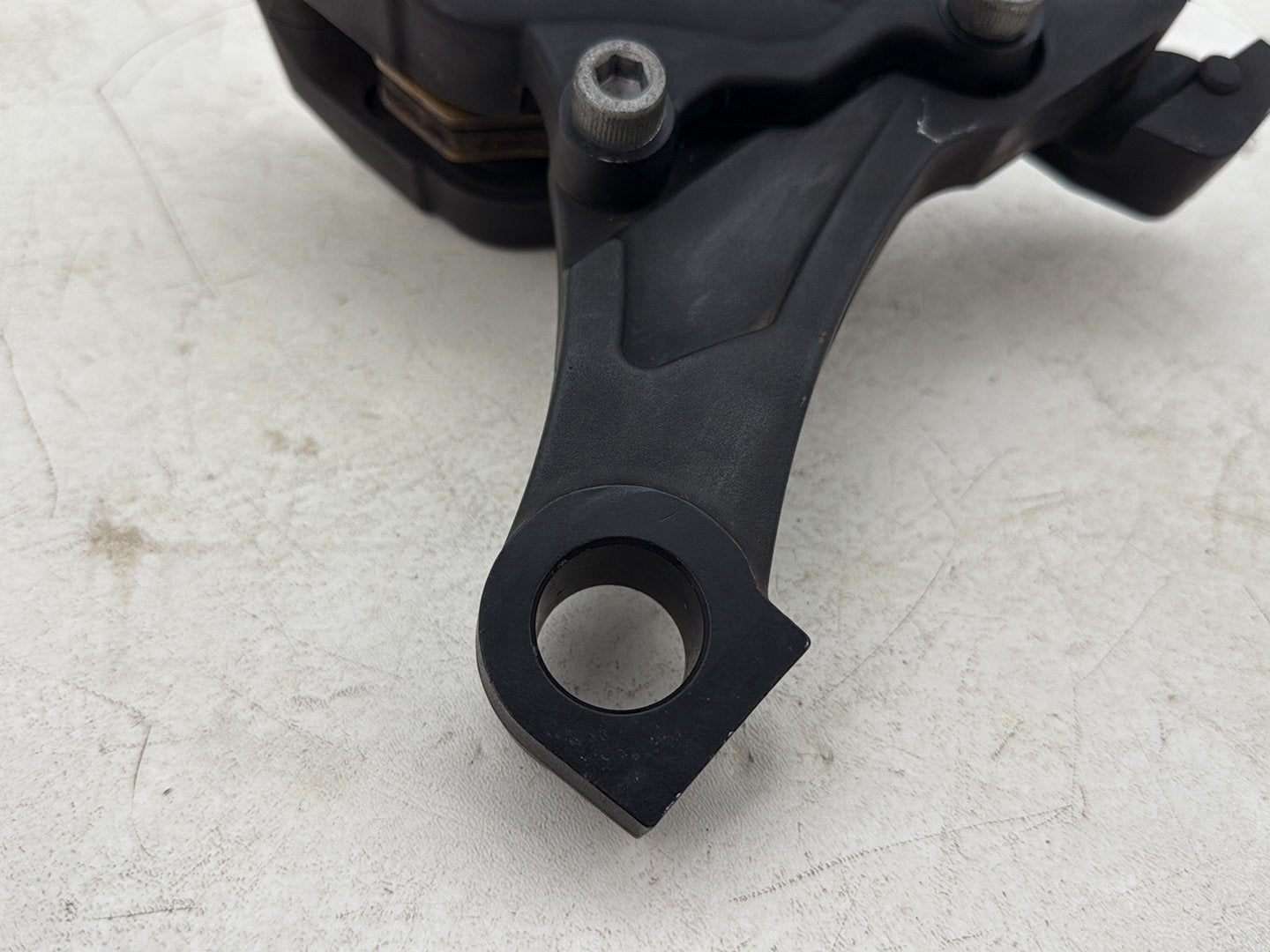 2012 Harley Street Glide Touring FLHX OEM Rear Back Brake Caliper w/ Bracket