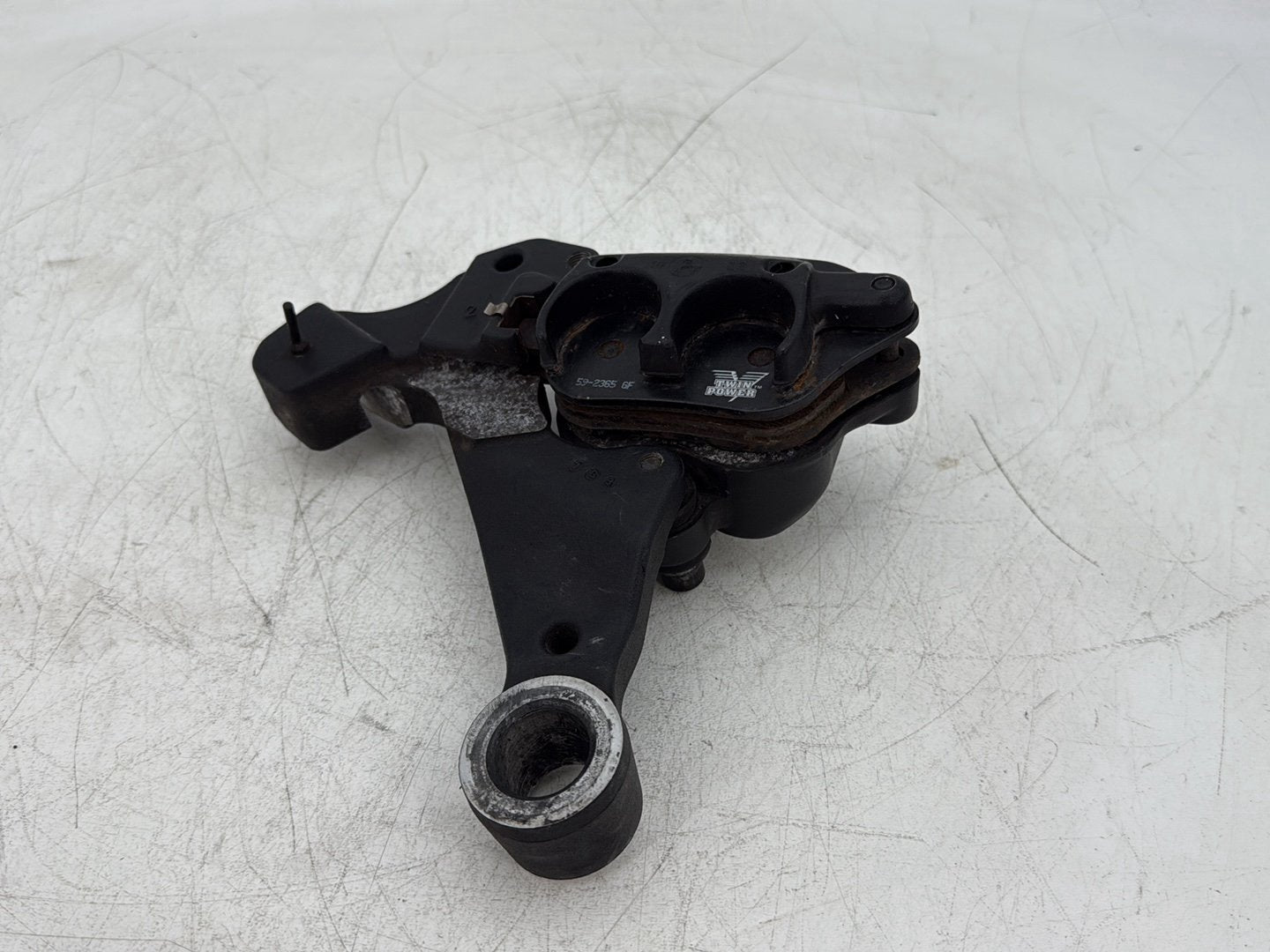 2008 Harley Dyna FXDL Low Rider Anniversary OEM Rear Back Brake Caliper w/ Bracket