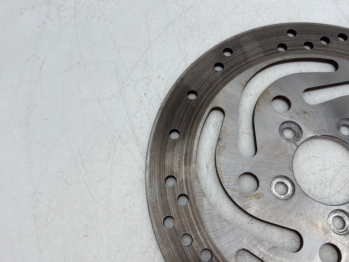 2001 Harley Sportster 883 Hugger XLH883 OEM Rear Brake 1 Rotor Disc