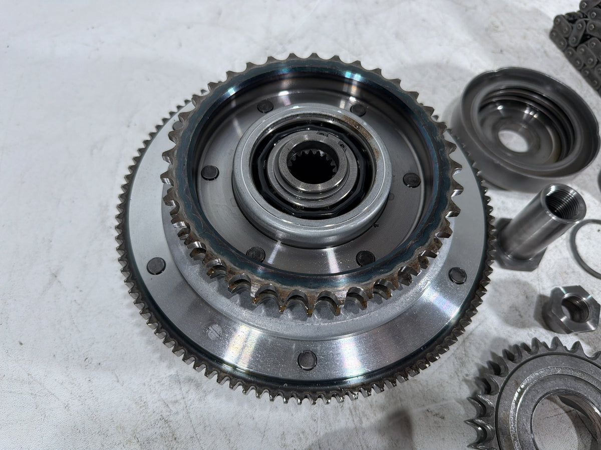 2001 Harley Fat Boy Softail FLSTFI OEM Clutch Basket Chain Tensioner Kit