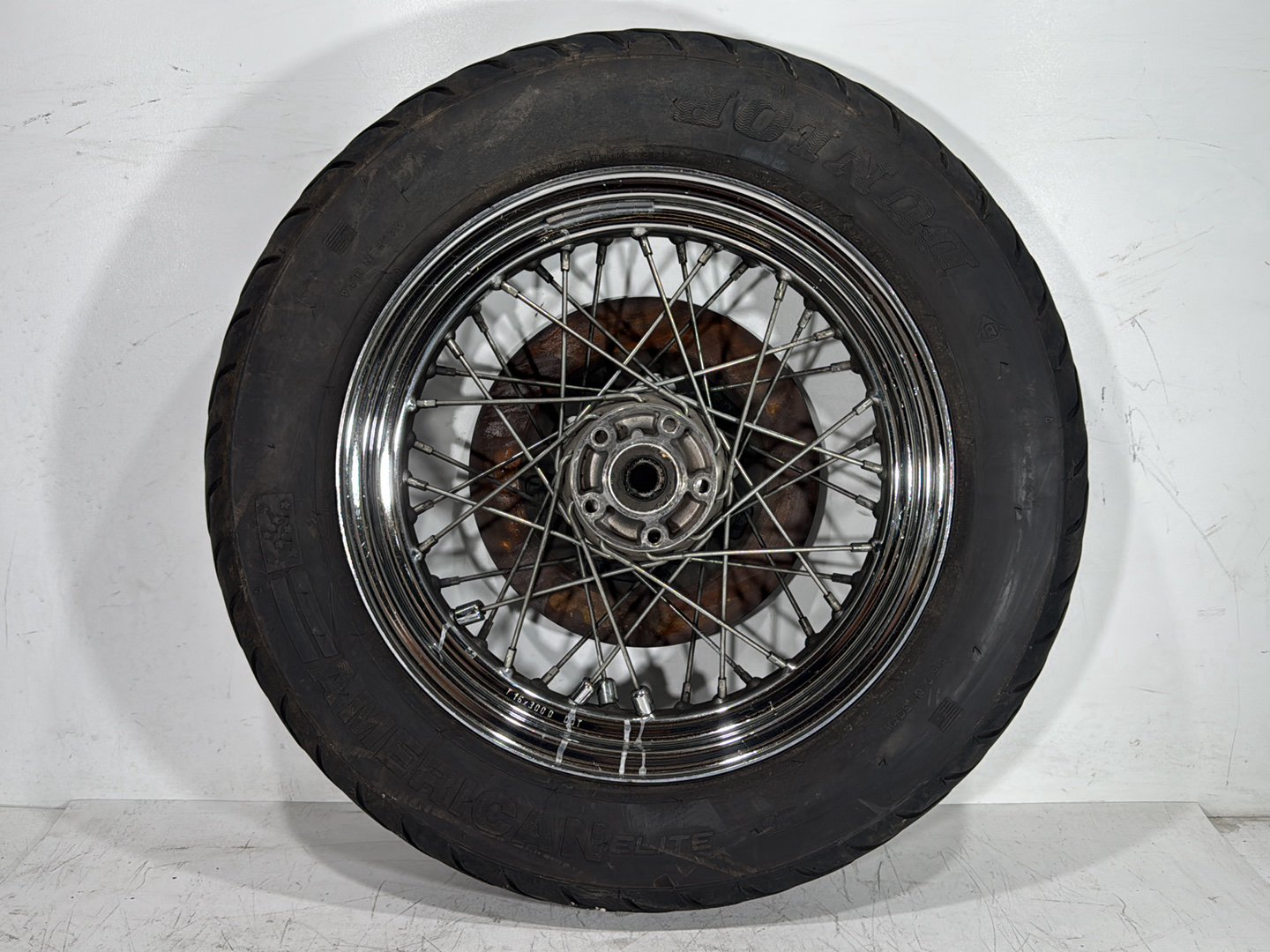 1998 Harley Road King Touring FLHRCI Classic OEM Rear Wheel Rim Tire Spoked