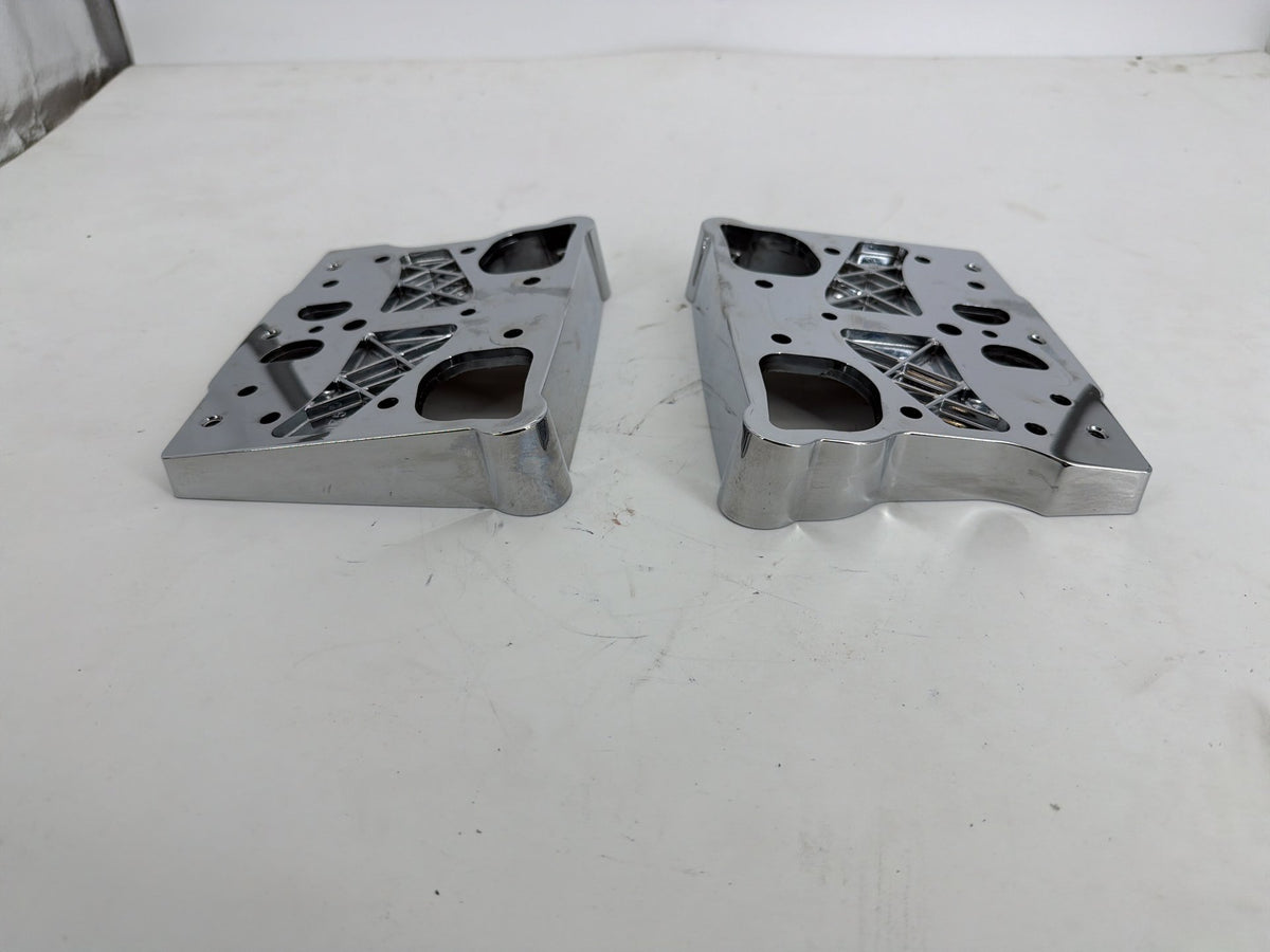 2016 Harley Touring FLHXS Street Glide OEM Twin Cam Lower Rocker Boxes 17543-99A
