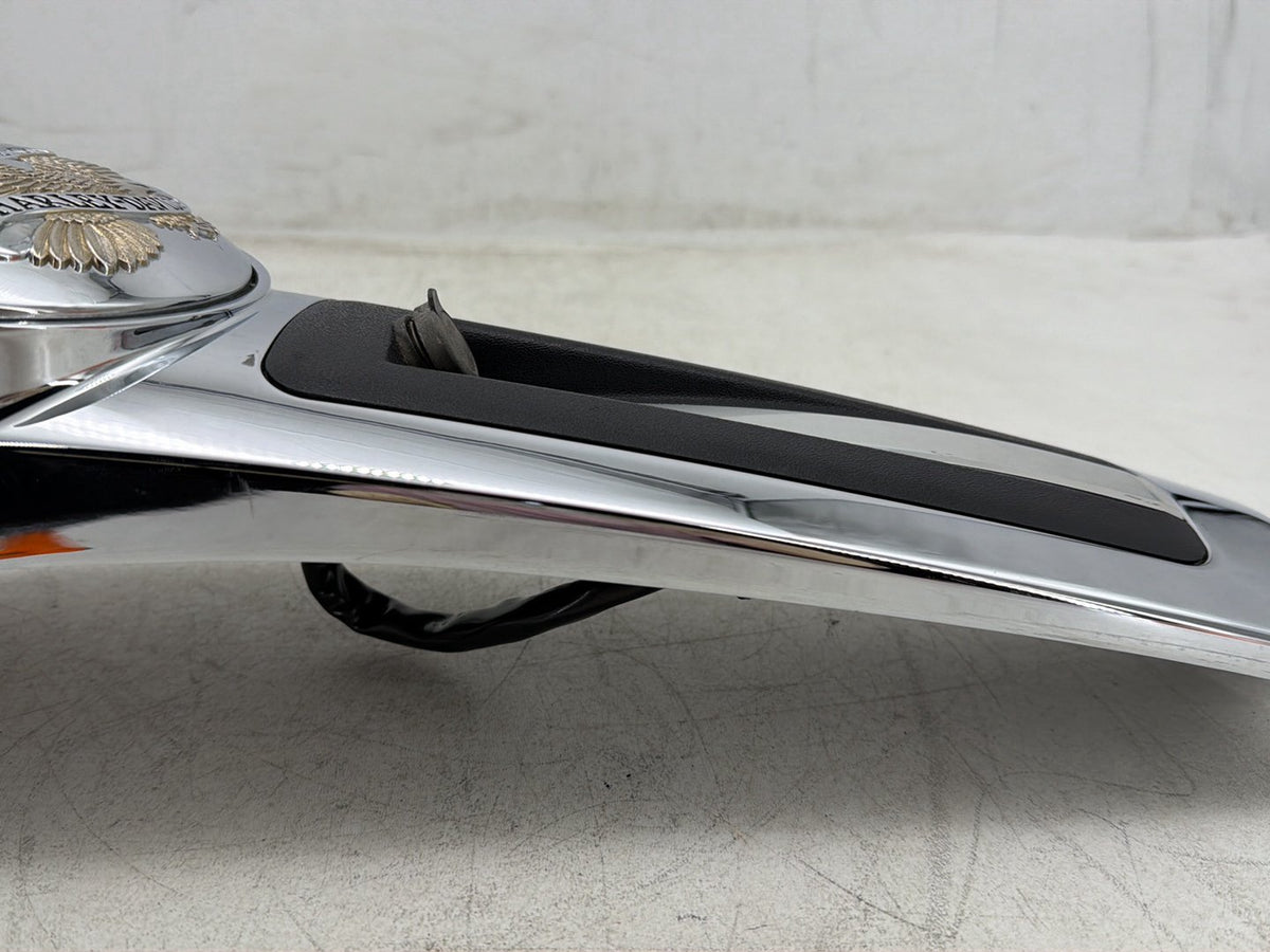 2010 Harley Electra Glide Touring Fuel Gas Tank Dash Console NOKey Eagle Spirit