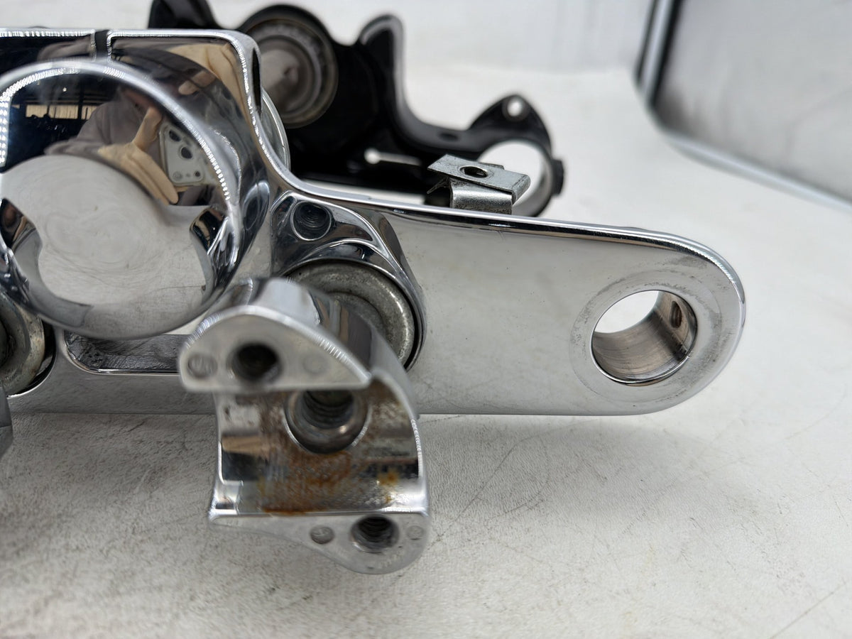 2001 Harley Fat Boy Softail FLSTF OEM Front Fork Upper Lower Triple Tree