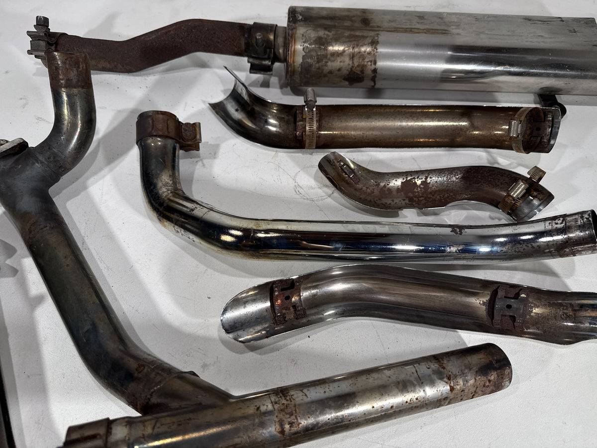 2003 Harley Electra Glide Touring Ultra OEM Exhaust Header Pipes Muffler