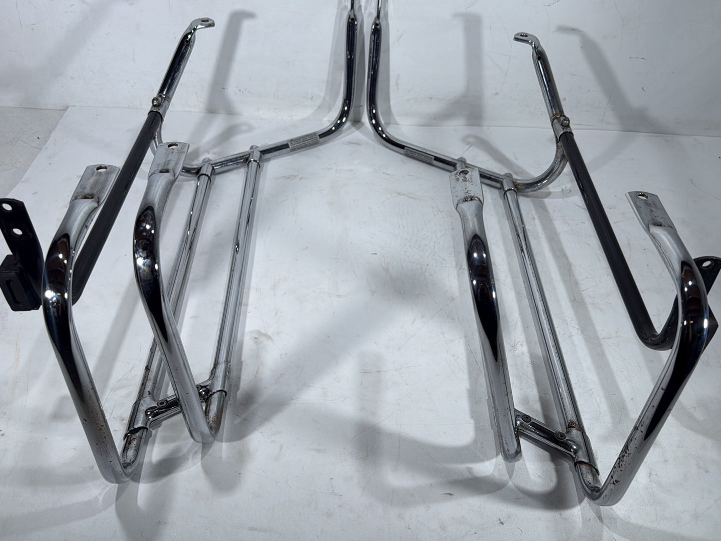 1996 Harley Electra Glide Touring FLHT OEM Rear Left Right Saddlebag Guard Rails Bar