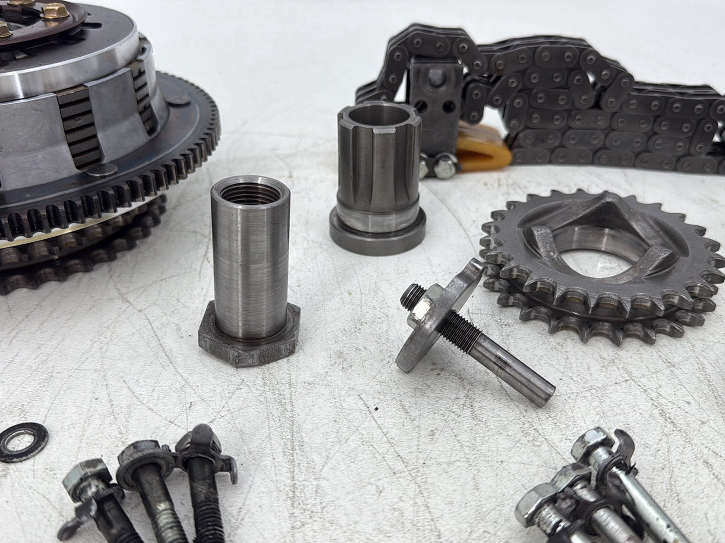 2000 Harley Touring Electra Glide Ultra OEM Clutch Basket Chain Tensioner Kit