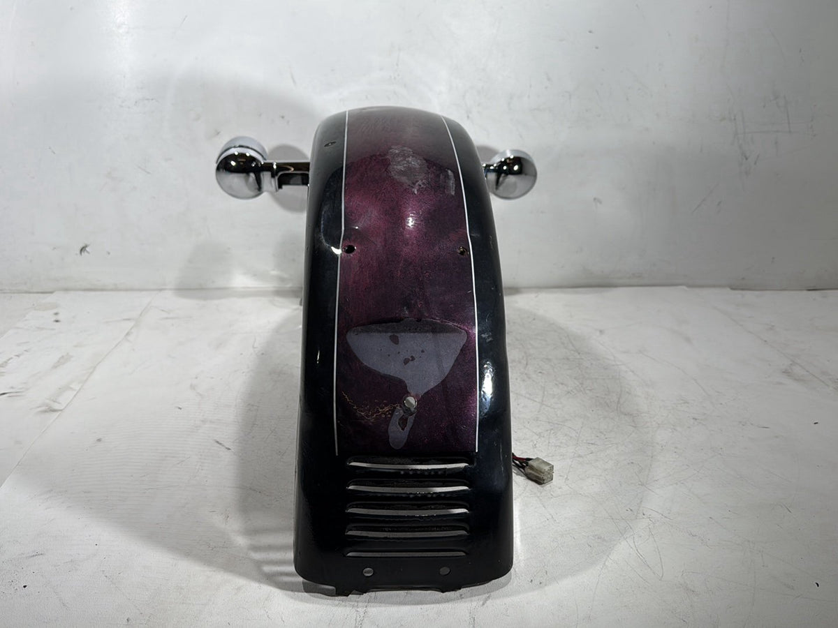 1990 Harley Electra Glide Touring Sport OEM Rear Wheel Fender & Turn Signals Bar