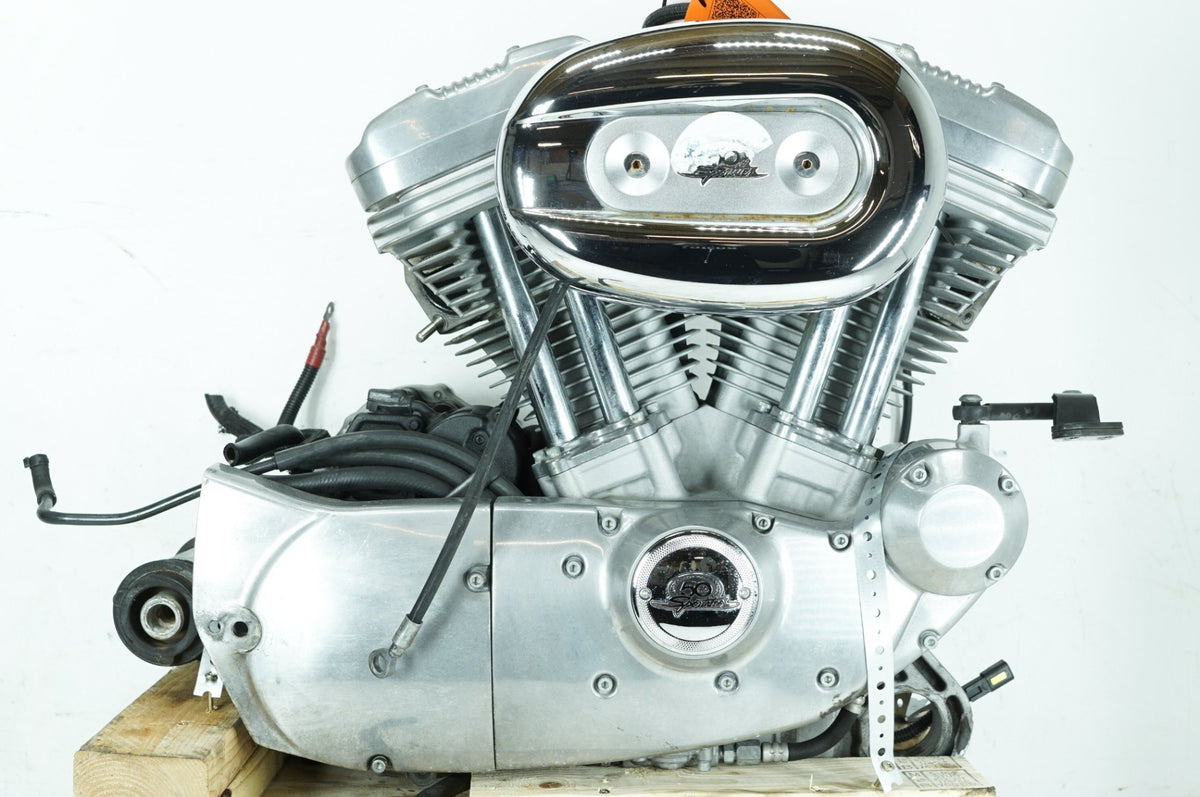 07 Harley Sportster XL883 883 OEM EFI 883 Engine Motor Transmission 19518-07 12K