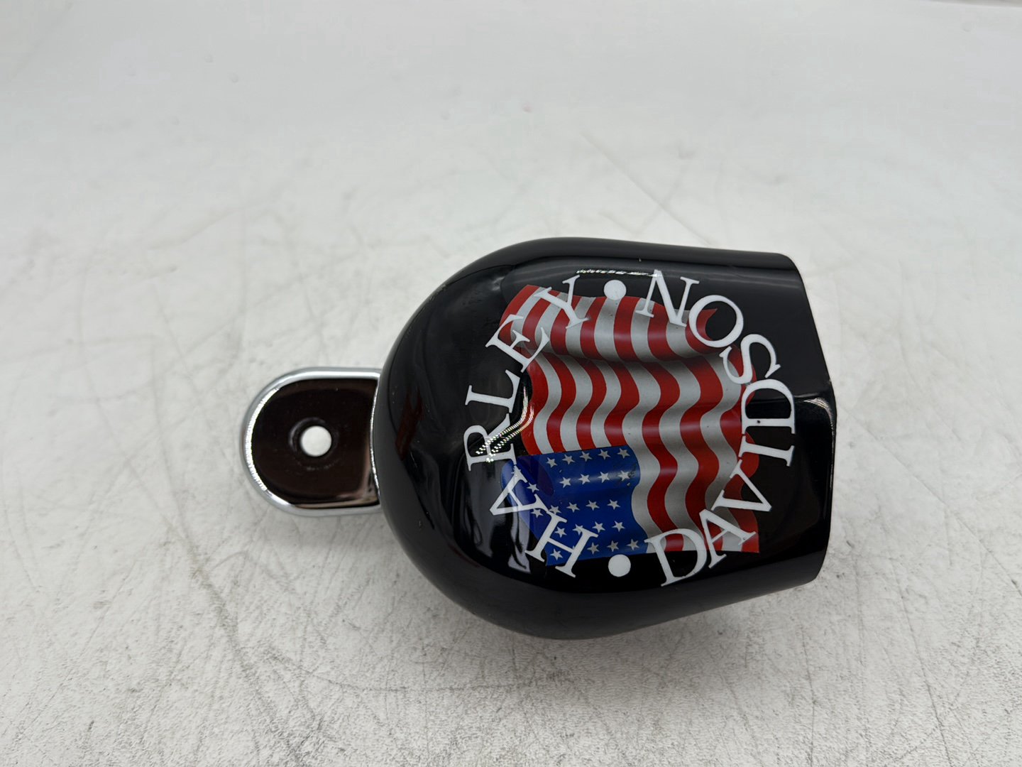 1998 Harley Softail Custom FXSTC OEM Horn Signal Klaxon Chrome Cover