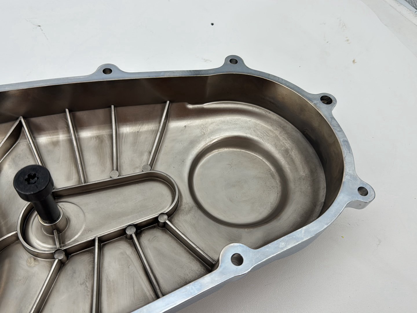 2007 Harley Softail Heritage Classic FLSTC OEM Outer Primary Clutch Cover