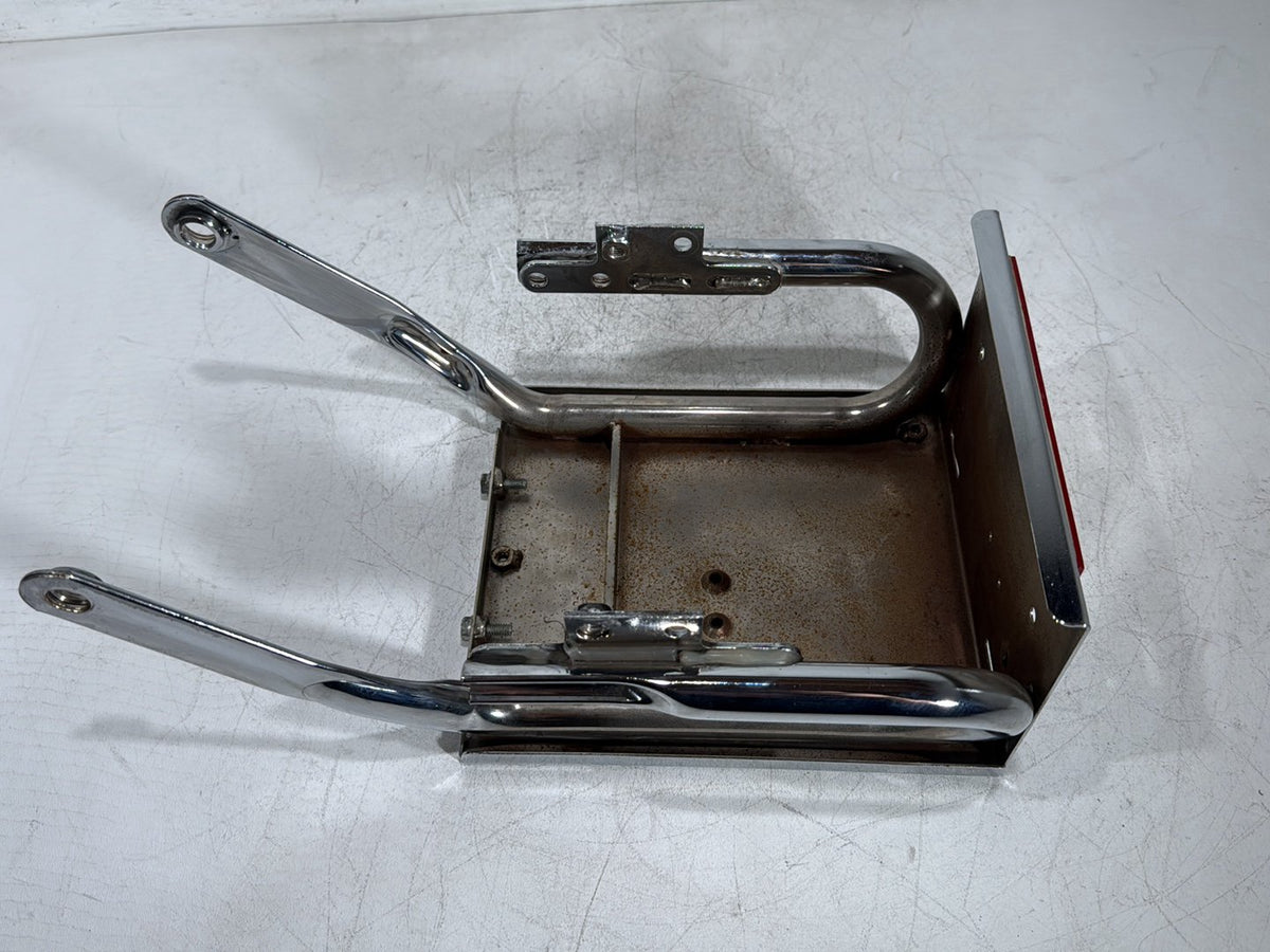 1993 Harley Electra Touring FLHT OEM Rear Back Luggage Rack Storage Baggage Bar
