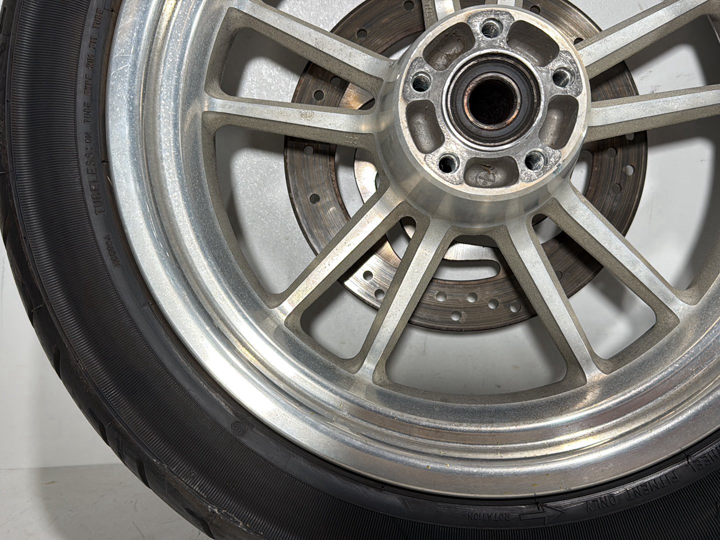 2006 Harley Dyna Super Glide Custom FXDCI OEM Front & Rear Wheel Rim Tire