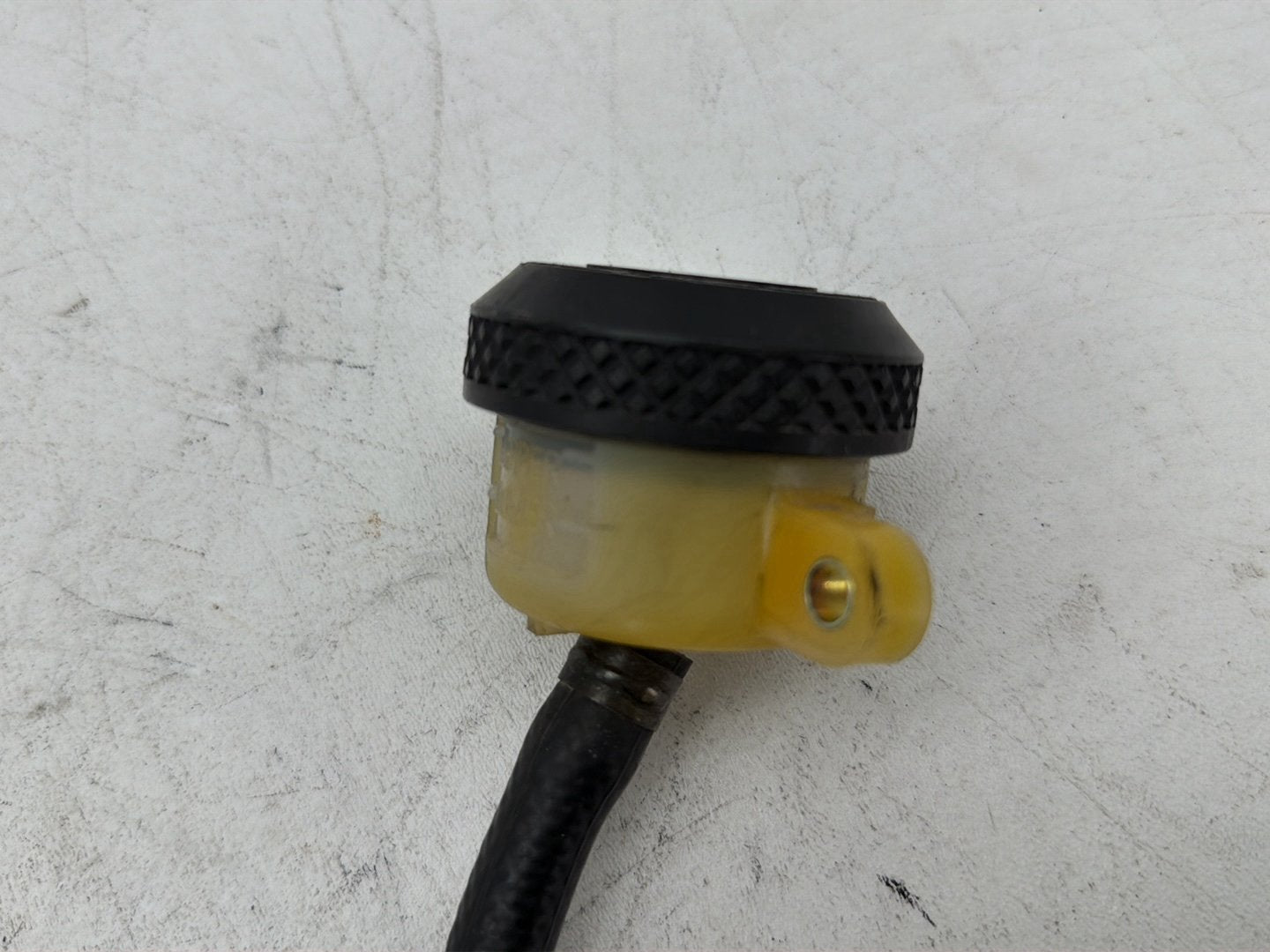 2006 Harley Sportster 1200 Custom XL1200C OEM Rear Brake Line Master Cylinder Reservoir Tank