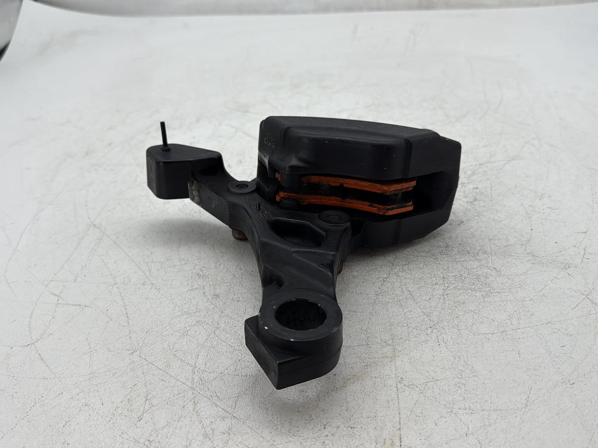 2009 Harley Road King Touring Police OEM Rear Back Brake Caliper w/ Bracket