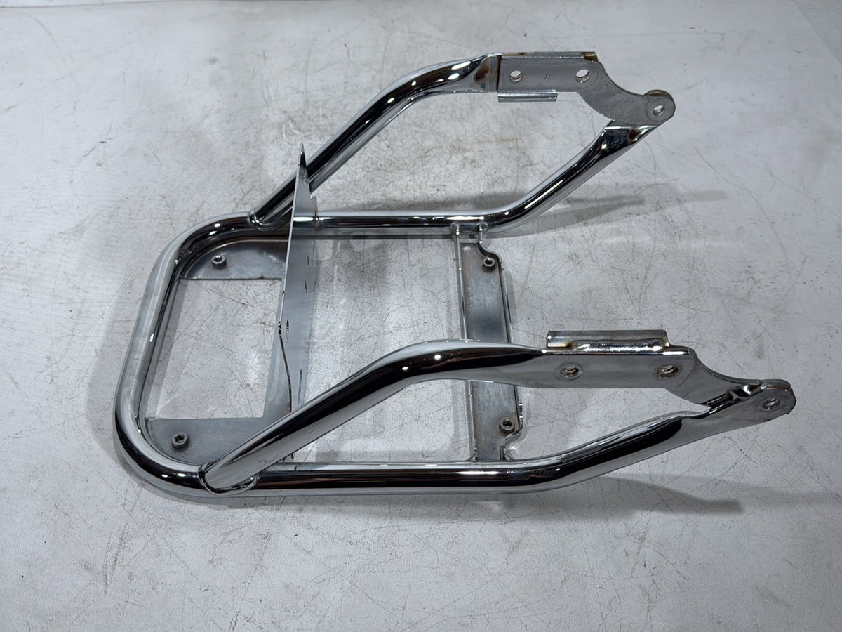 2012 Harley Electra Glide Touring Ultra OEM Rear Back Luggage Rack Storage Baggage Bar