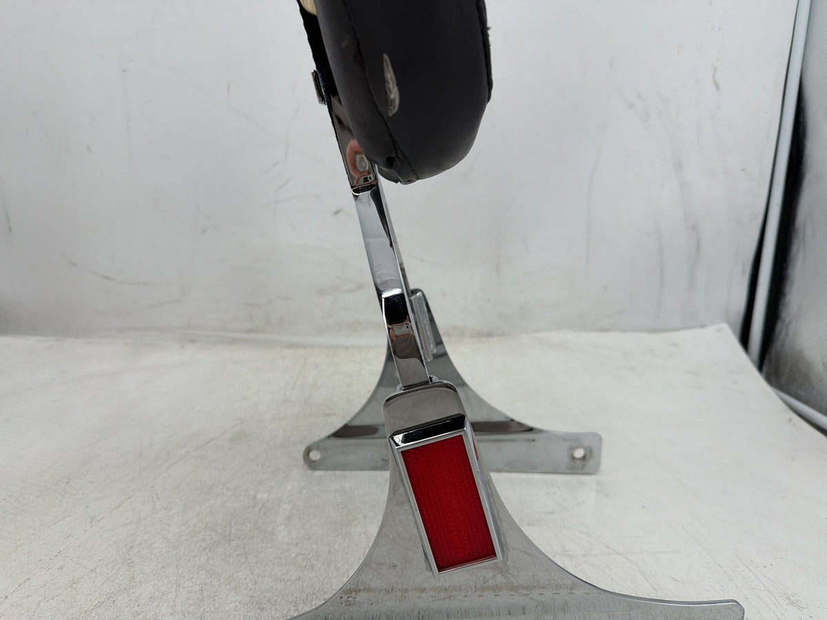 2004 Harley Heritage Softail Classic OEM Rear Sissy Bar w/ Backrest Cushion Pad