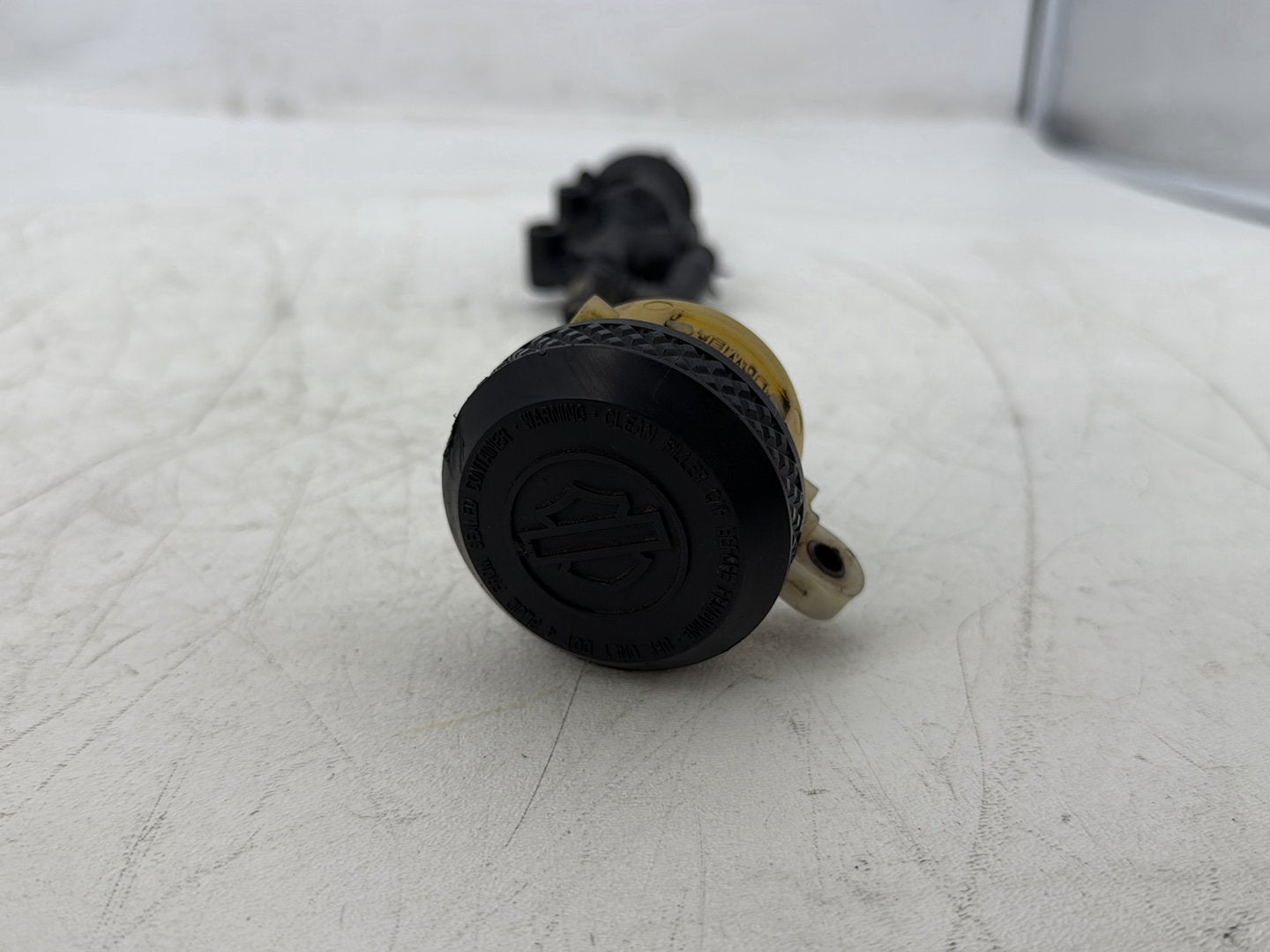 2008 Harley Sportster XL883L 883 Rear Brake Line Master Cylinder Reservoir Tank