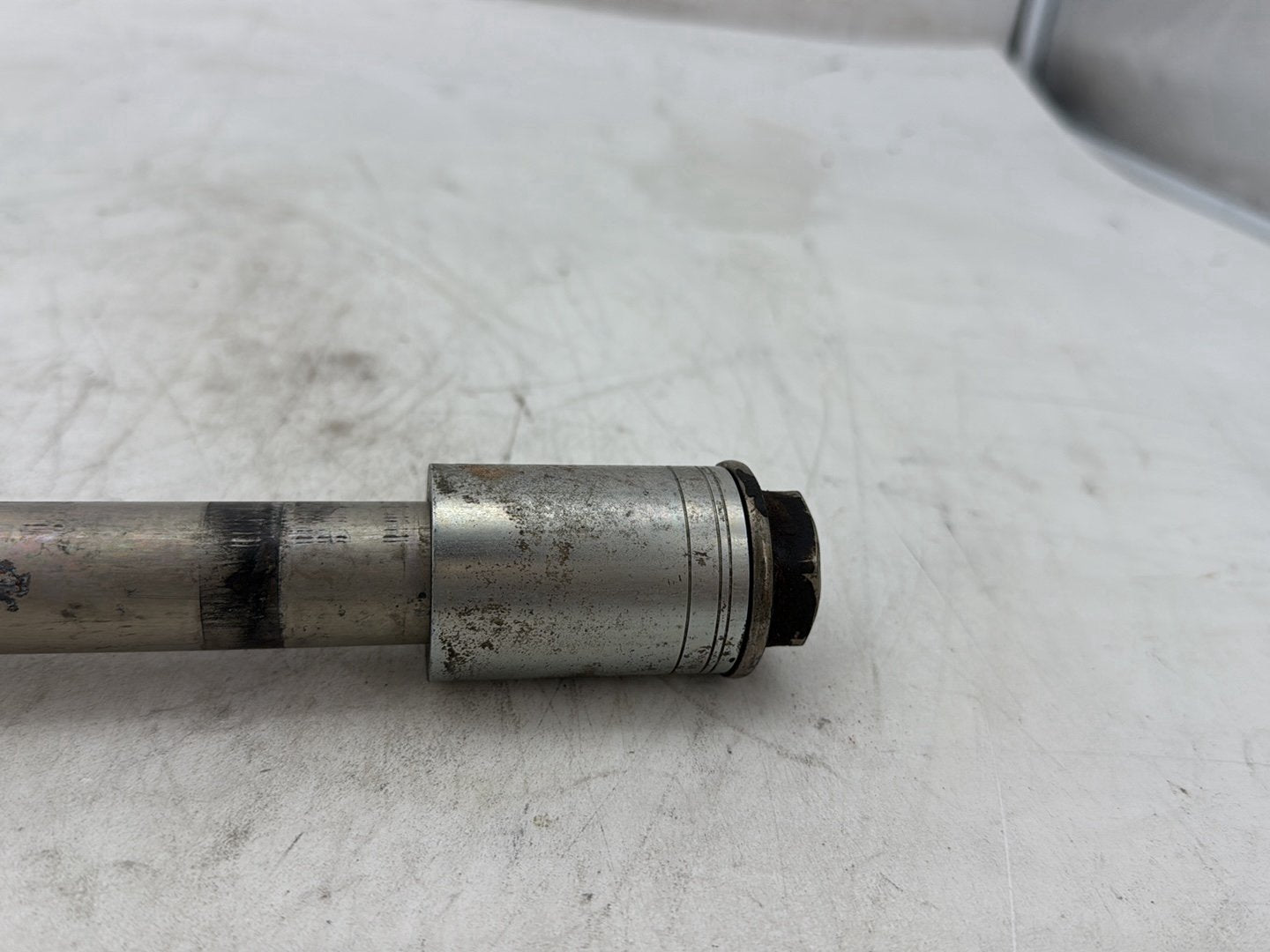 2012 Harley Dyna FXDF Fat Bob OEM Rear Wheel Axle Bolt Shaft