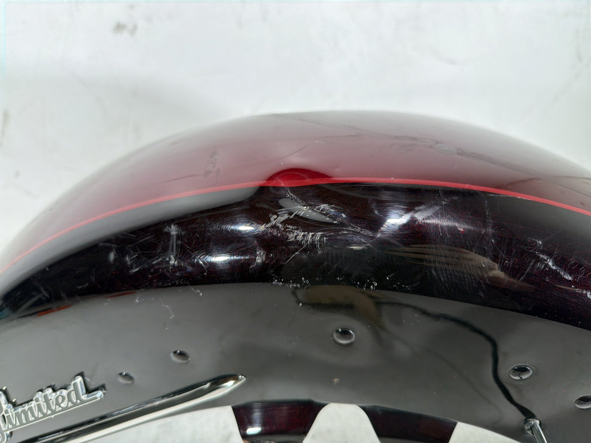 2015 Harley Electra Glide Touring OEM Front Wheel Fender Shell Panel BENT DENTED
