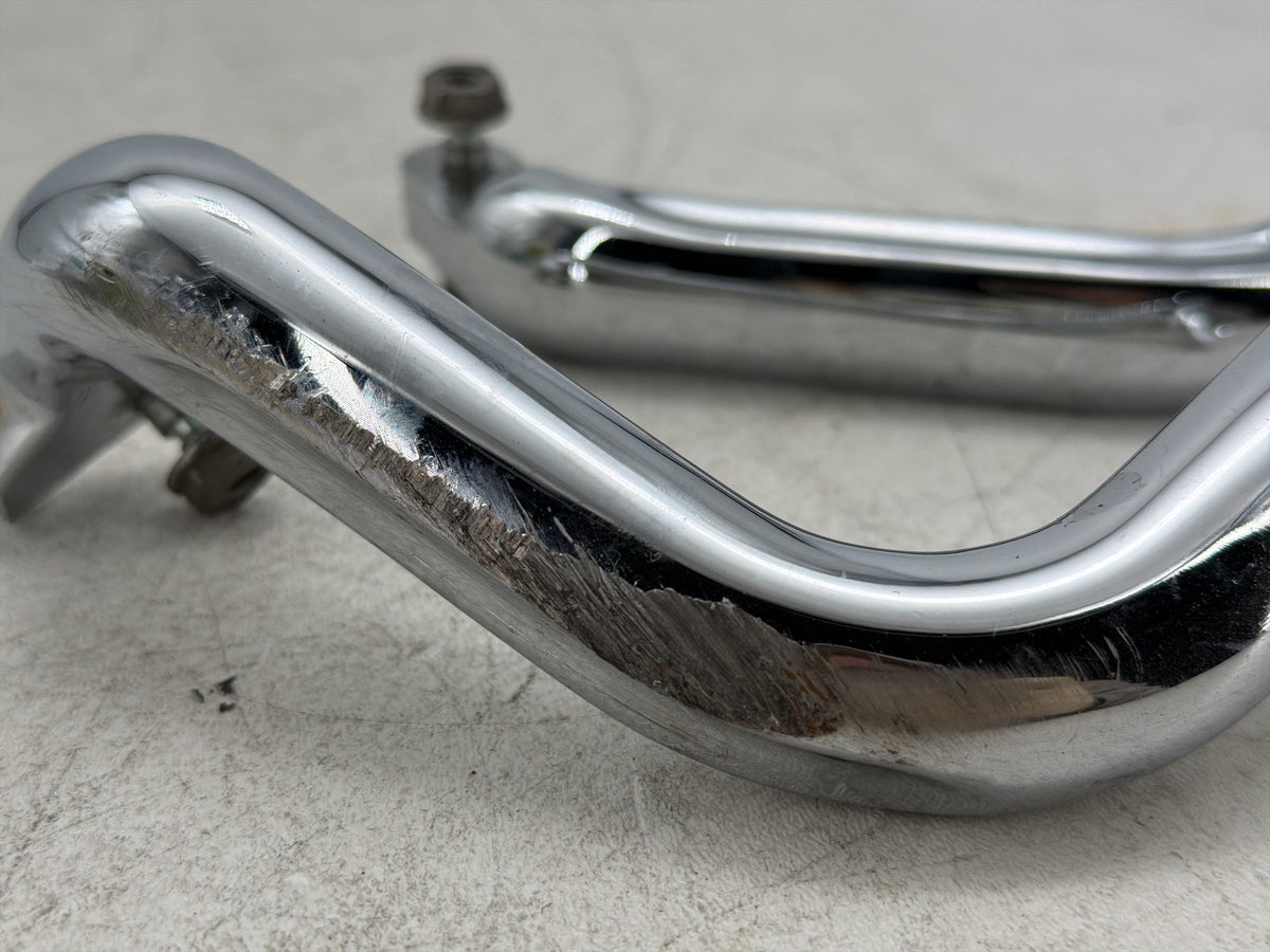 09 Harley Electra Touring CVO Left Right Foot Rest Peg Support Bracket SCRATCHED