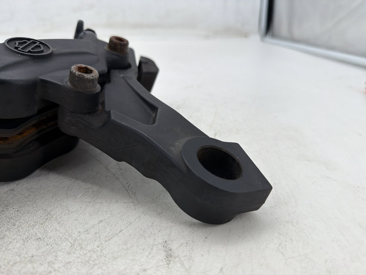 2010 Harley Street Glide Touring FLHX OEM Rear Back Brake Caliper w/ Bracket