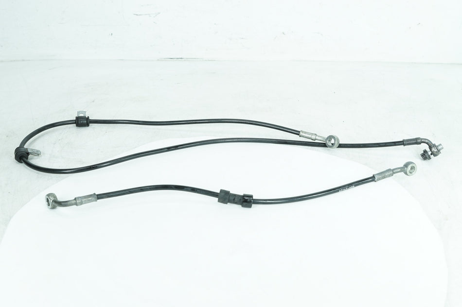 2013 Harley Dyna FLD Switchback OEM Front & Rear Brake Line Pipe Hose NON-abs