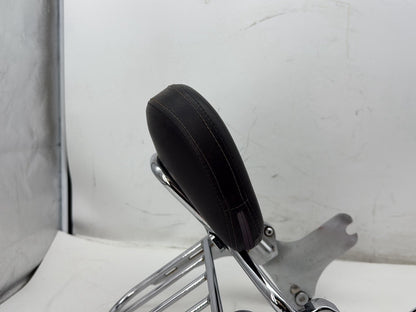2008 Harley Road King Touring FLHR OEM Rear Sissy Bar w/ Backrest Cushion Pad