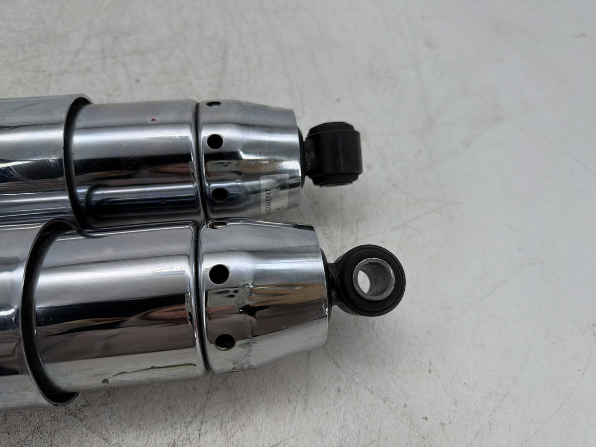 2012 Harley Dyna Fat Bob FXDF 103 OEM Rear Left Right Shock Absorbers 12"