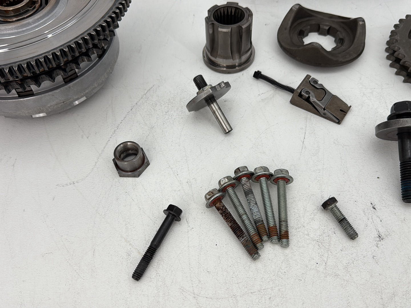 2006 Harley Dyna FXDWGI Wide Glide OEM Clutch Basket Chain Tensioner Kit