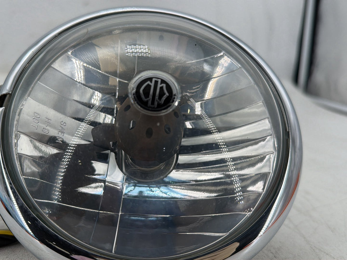 2009 Harley Dyna Street Bob FXDB OEM Headlight Headlamp Head Light Halogen